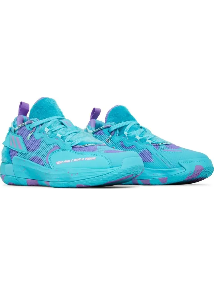 Кроссовки Adidas Monsters Inc. x Dame 7 EXTPLY 'Sulley' — изображение 8 из 8, синий