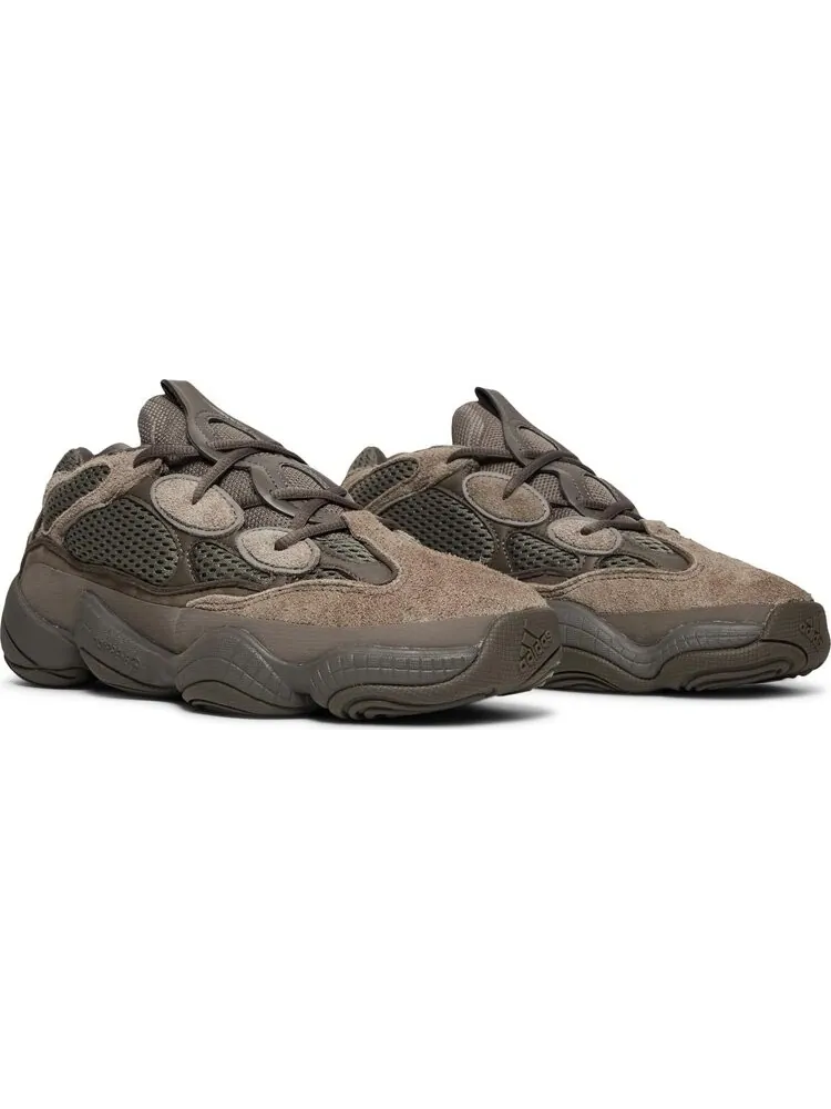 Кроссовки Adidas Yeezy 500 'Brown Clay' — изображение 8 из 11, коричневый