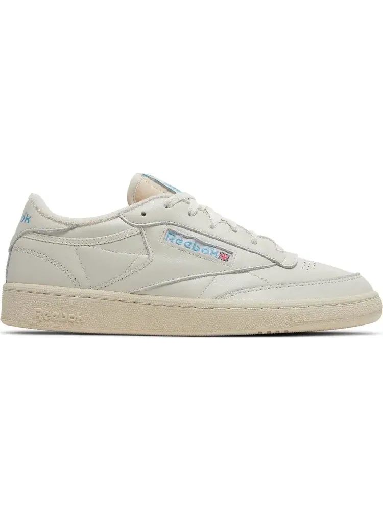 Кроссовки club c 85 vintage 'chalk essential blue' Reebok — изображение 1 из 8, белый