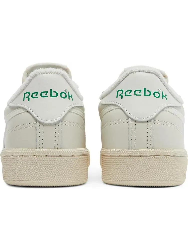 Кроссовки wmns club c 85 'chalk glen green' Reebok — изображение 6 из 8, белый