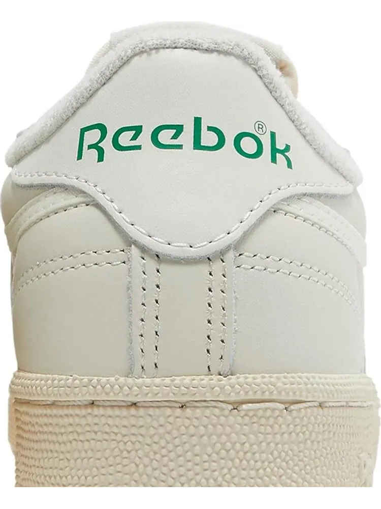 Кроссовки wmns club c 85 'chalk glen green' Reebok — изображение 7 из 8, белый