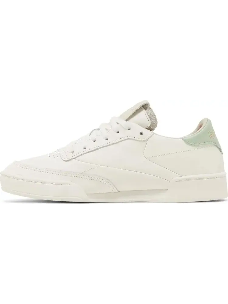 Кроссовки wmns club c clean 'chalk light sage' Reebok, пломбир — изображение 3 из 8, бежевый