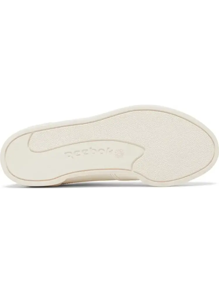 Кроссовки wmns club c clean 'chalk light sage' Reebok, пломбир — изображение 4 из 8, бежевый