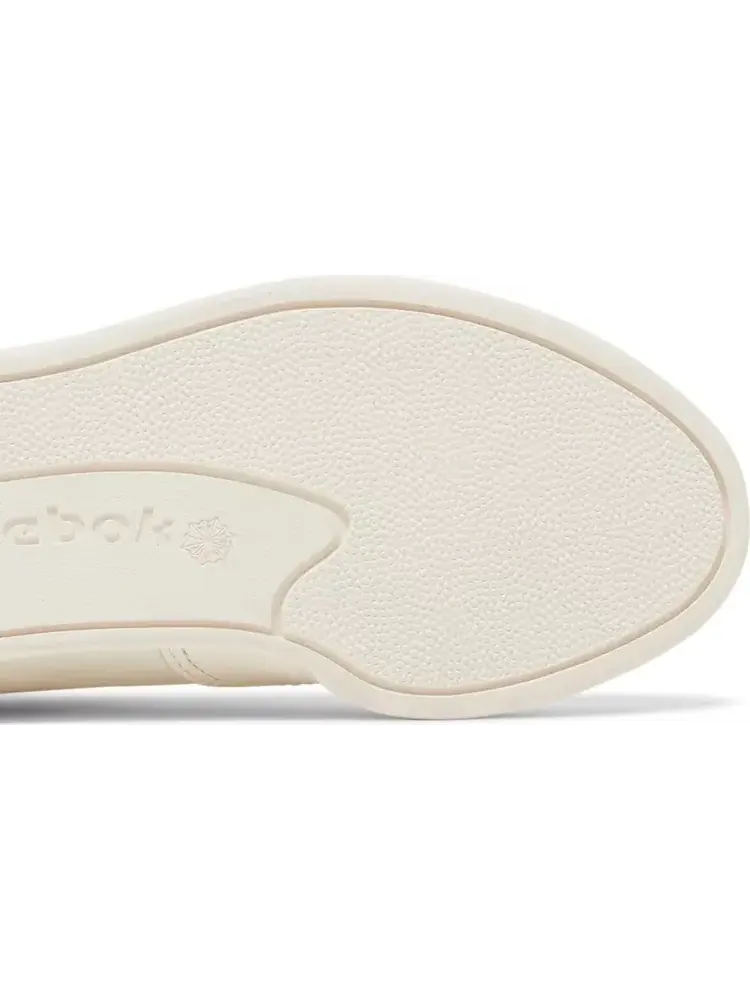 Кроссовки wmns club c clean 'chalk light sage' Reebok, пломбир — изображение 5 из 8, бежевый
