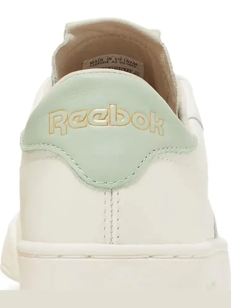 Кроссовки wmns club c clean 'chalk light sage' Reebok, пломбир — изображение 7 из 8, бежевый