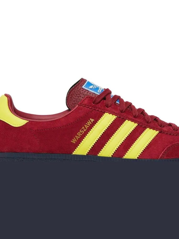 Кроссовки Adidas Warszawa Spezial 'Noble Maroon' — изображение 2 из 8, красный