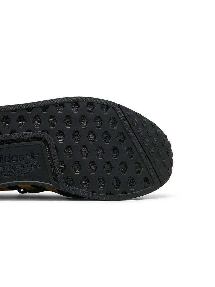 Кроссовки adidas NMD_R1 V2 'Black Solar Gold' — изображение 6 из 9, черный/золотистый/черный