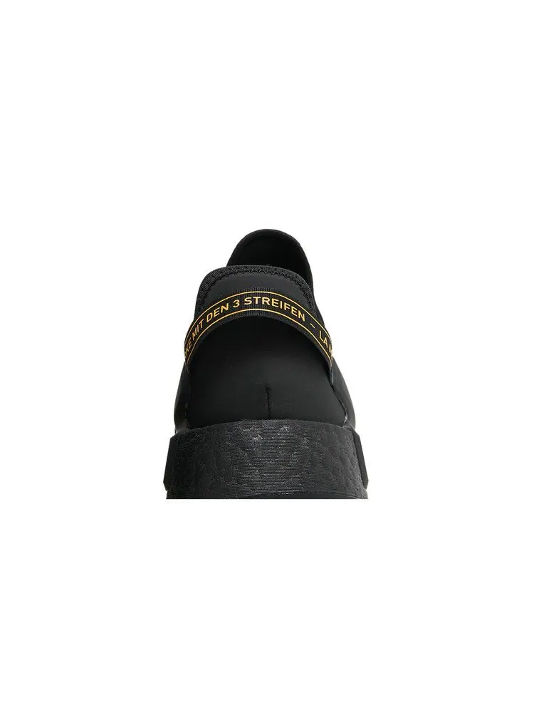 Кроссовки adidas NMD_R1 V2 'Black Solar Gold' — изображение 8 из 9, черный/золотистый/черный