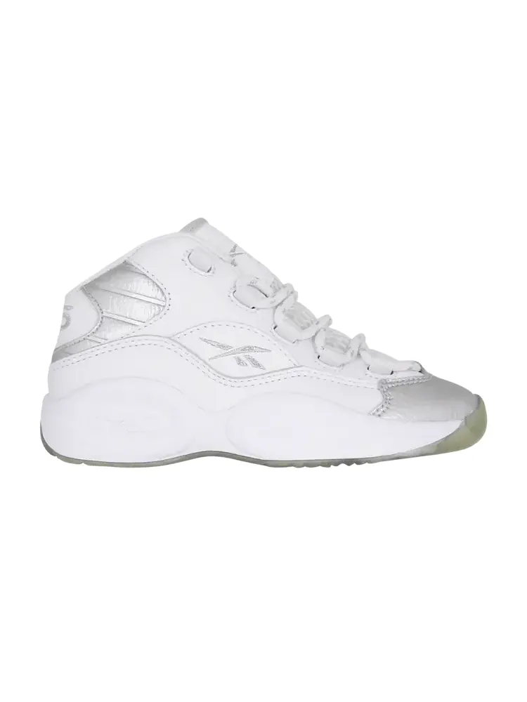 Кроссовки Reebok Question Mid Little Kid — изображение 1 из 1, белый