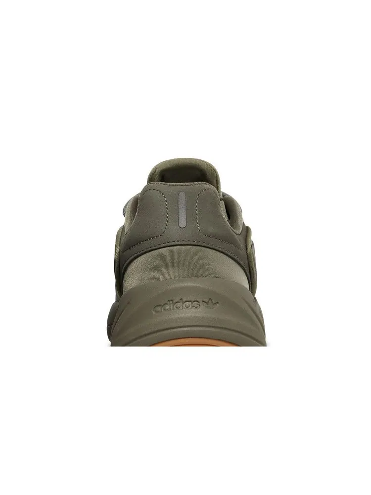 Кроссовки adidas Ozelia 'Trace Cargo Gum' — изображение 8 из 9, темный хаки/металлик