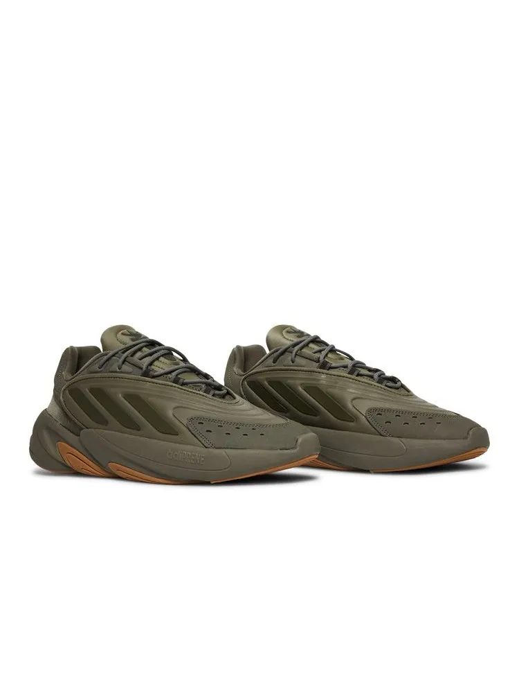 Кроссовки adidas Ozelia 'Trace Cargo Gum' — изображение 9 из 9, темный хаки/металлик