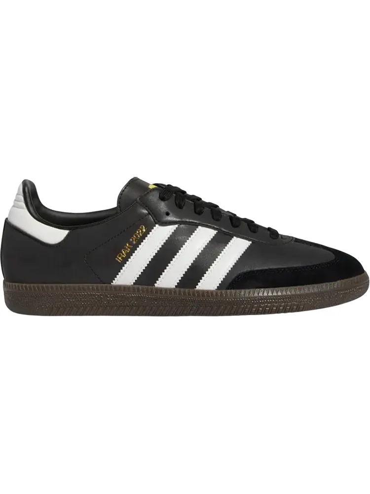 Кроссовки Adidas IRAK x Samba 'Black Gum' — изображение 1 из 1, черный