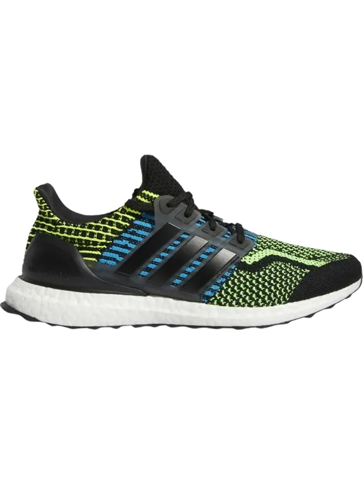 Кроссовки Adidas UltraBoost 5.0 DNA 'Black Team Solar Green' — изображение 1 из 1, черный