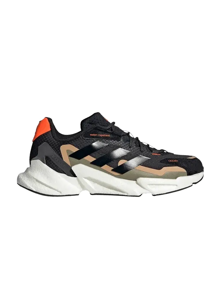 Кроссовки adidas X9000L4 Cold.RDY 'Black Impact Orange' — изображение 1 из 1, черный/черный/оранжевый