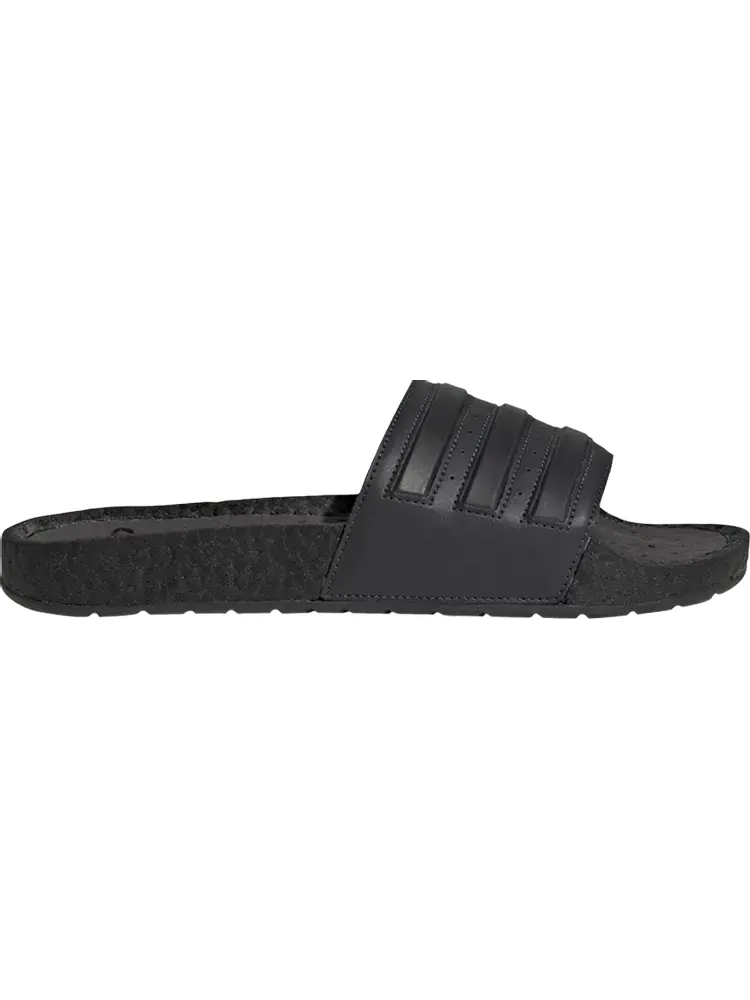 Шлепанцы мужские Adidas Adilette Boost Slide с полосками — изображение 1 из 1, черный