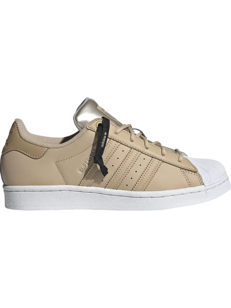 Кроссовки Adidas Wmns Superstar 'Magic Beige Gold' — изображение 1 из 1, коричневый
