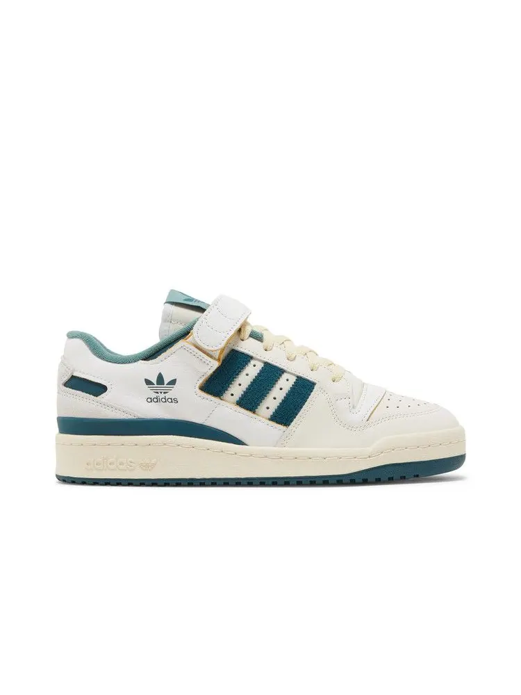 Кроссовки adidas Forum 84 Low 'White Wild Teal' — изображение 2 из 9, белый//кремовый белый