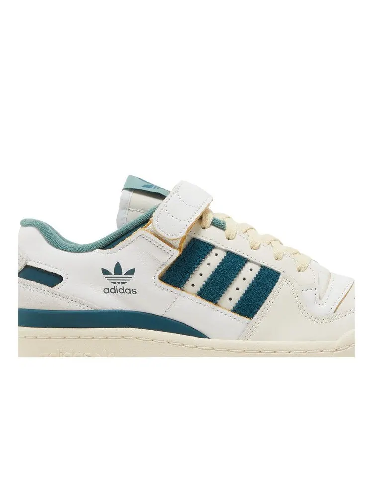 Кроссовки adidas Forum 84 Low 'White Wild Teal' — изображение 3 из 9, белый//кремовый белый