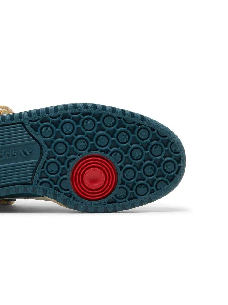 Кроссовки adidas Forum 84 Low 'White Wild Teal' — изображение 6 из 9, белый//кремовый белый