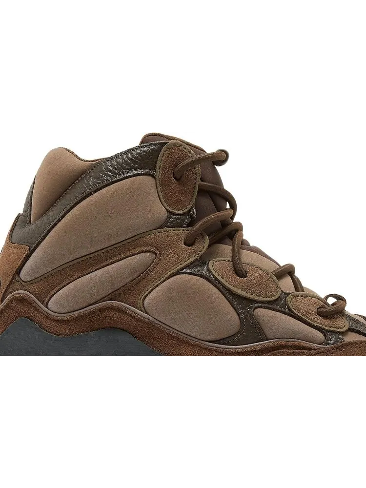 Кроссовки Adidas Yeezy 500 High 'Taupe Black' — изображение 2 из 8, коричневый