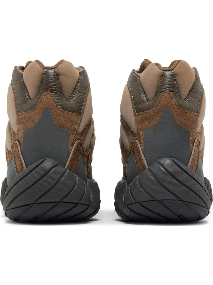 Кроссовки Adidas Yeezy 500 High 'Taupe Black' — изображение 6 из 8, коричневый