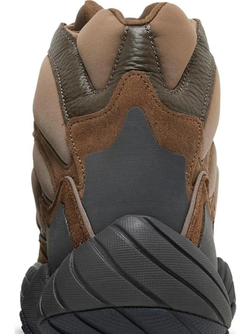 Кроссовки Adidas Yeezy 500 High 'Taupe Black' — изображение 7 из 8, коричневый