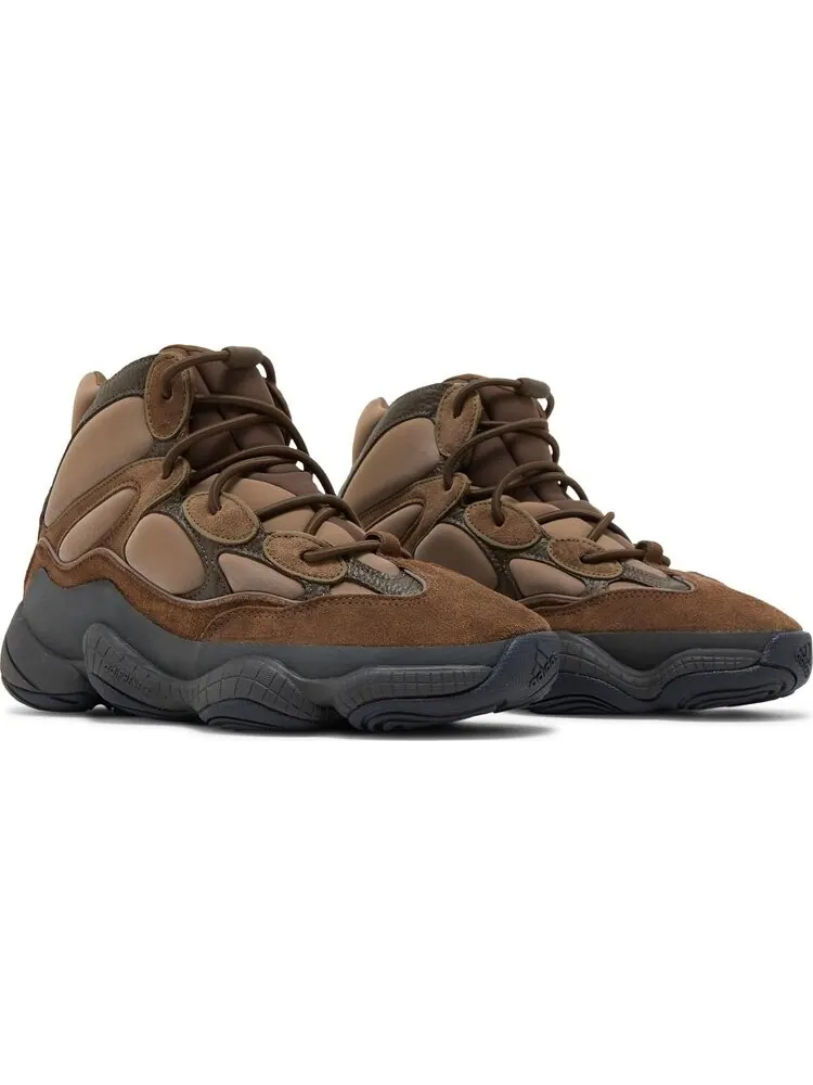 Кроссовки Adidas Yeezy 500 High 'Taupe Black' — изображение 8 из 8, коричневый