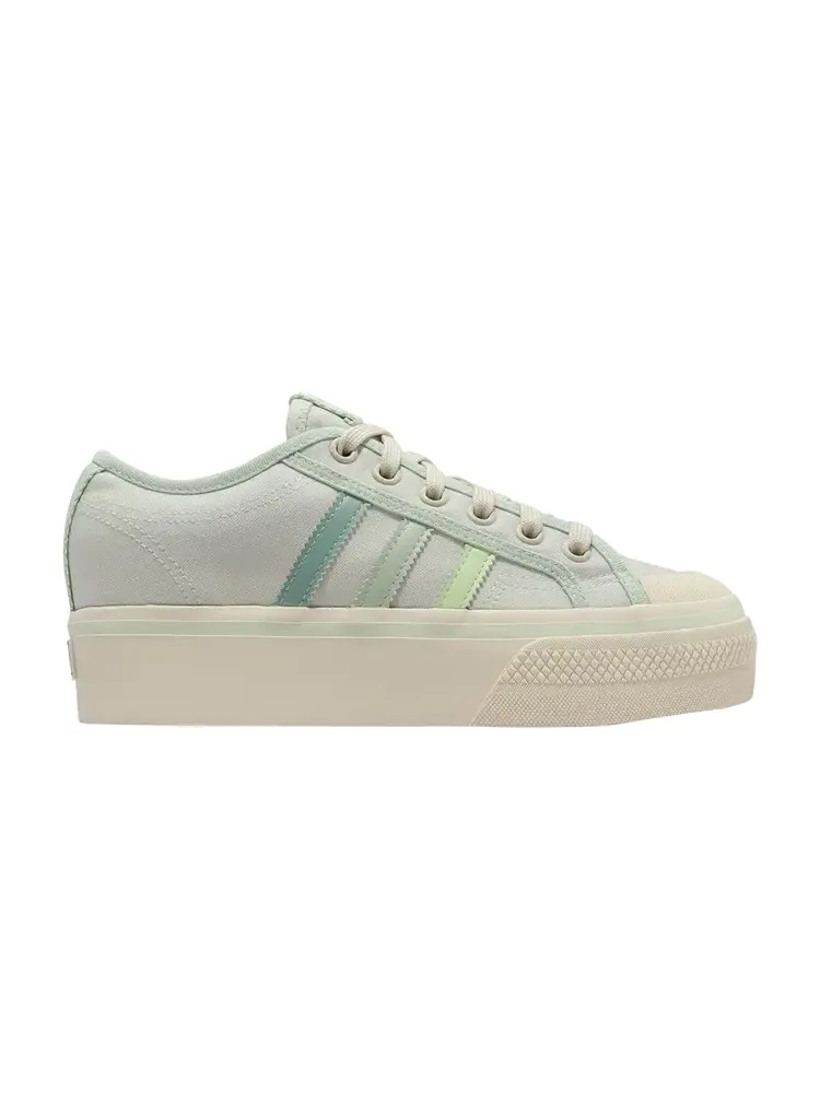 Кроссовки Adidas Wmns Nizza Platform — изображение 1 из 1, бежевый
