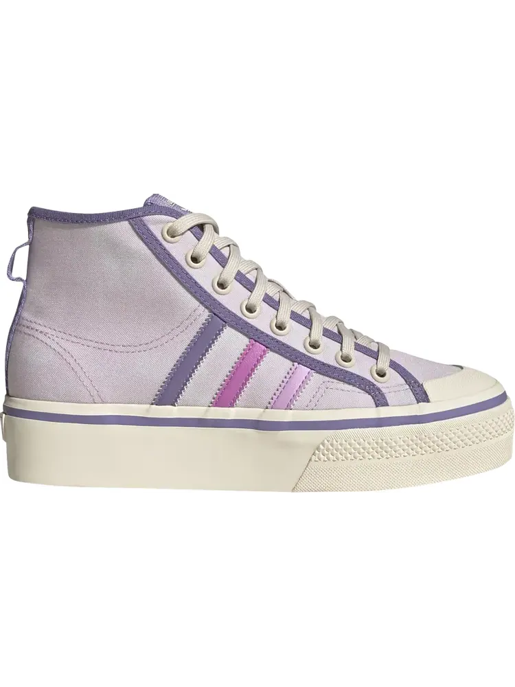 Кроссовки Adidas Wmns Nizza Platform Mid 'Almost Pink Pulse Lilac' — изображение 1 из 1, розовый