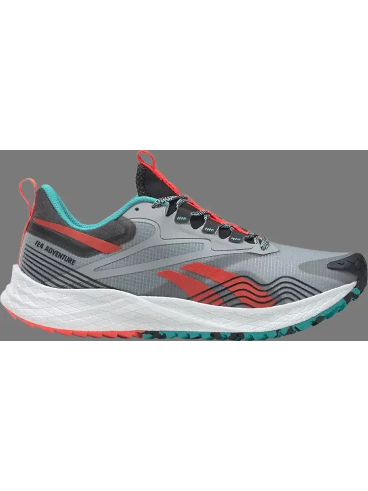 Кроссовки floatride energy 4 adventure 'grey orange flare' Reebok — изображение 1 из 1, серый