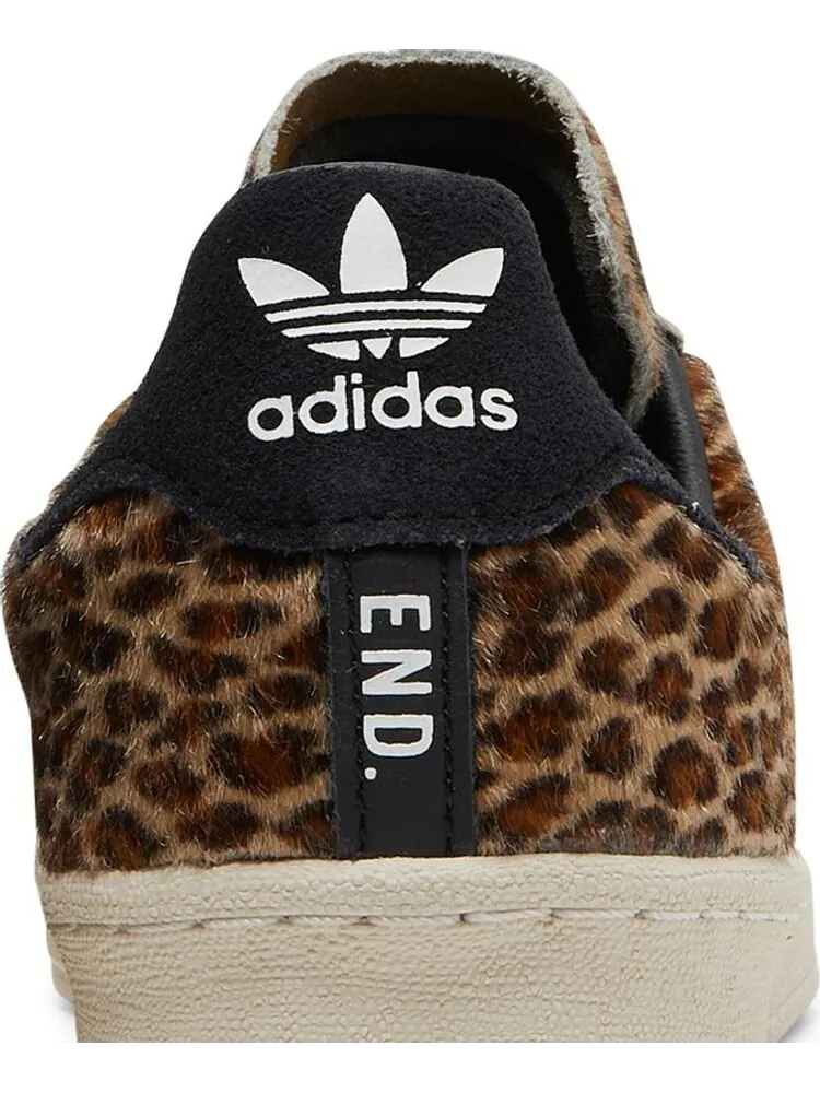 Кроссовки Adidas END. x Neighborhood x Campus 80s 'Leopard' — изображение 7 из 8, черный