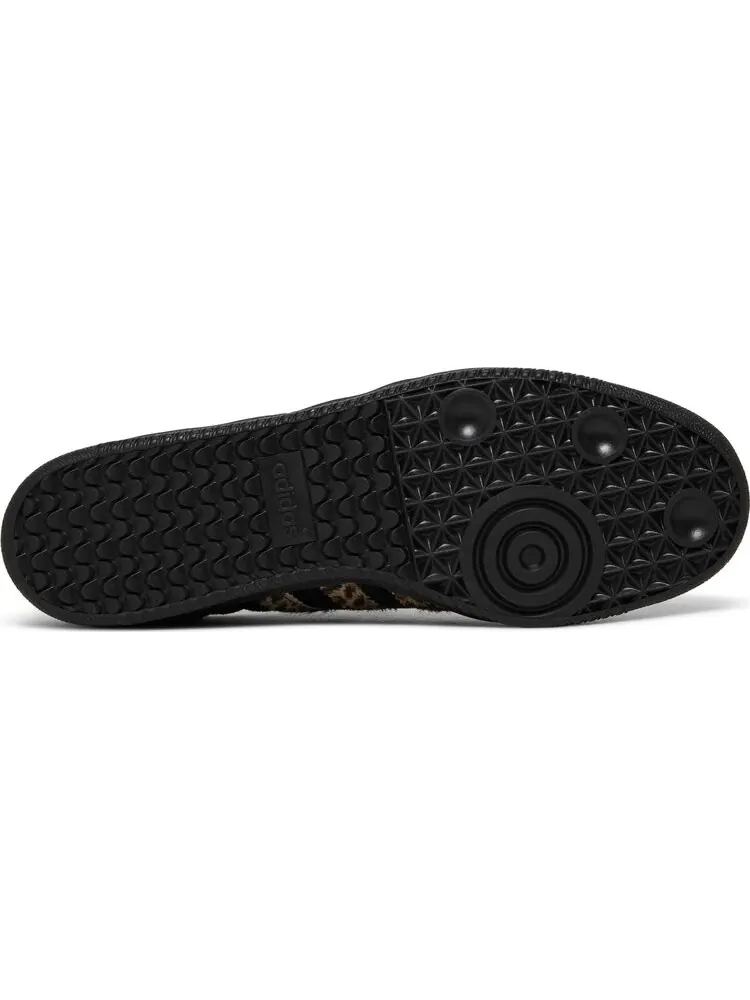 Кроссовки Adidas END. x Neighborhood x Samba 'Black Leopard' — изображение 4 из 8, черный