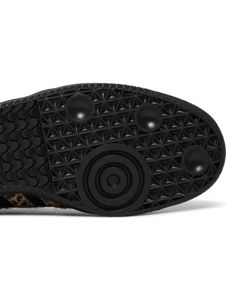 Кроссовки Adidas END. x Neighborhood x Samba 'Black Leopard' — изображение 5 из 8, черный