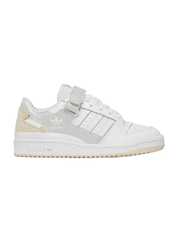Кроссовки adidas Wmns Forum Low 'White' — изображение 1 из 9, белый/белый