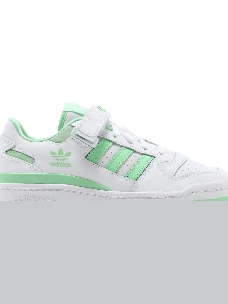 Кроссовки Adidas Wmns Forum Low 'White Glory Mint' — изображение 2 из 8, зеленый