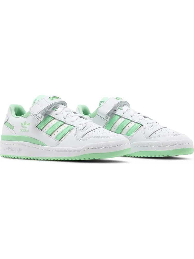 Кроссовки Adidas Wmns Forum Low 'White Glory Mint' — изображение 8 из 8, зеленый