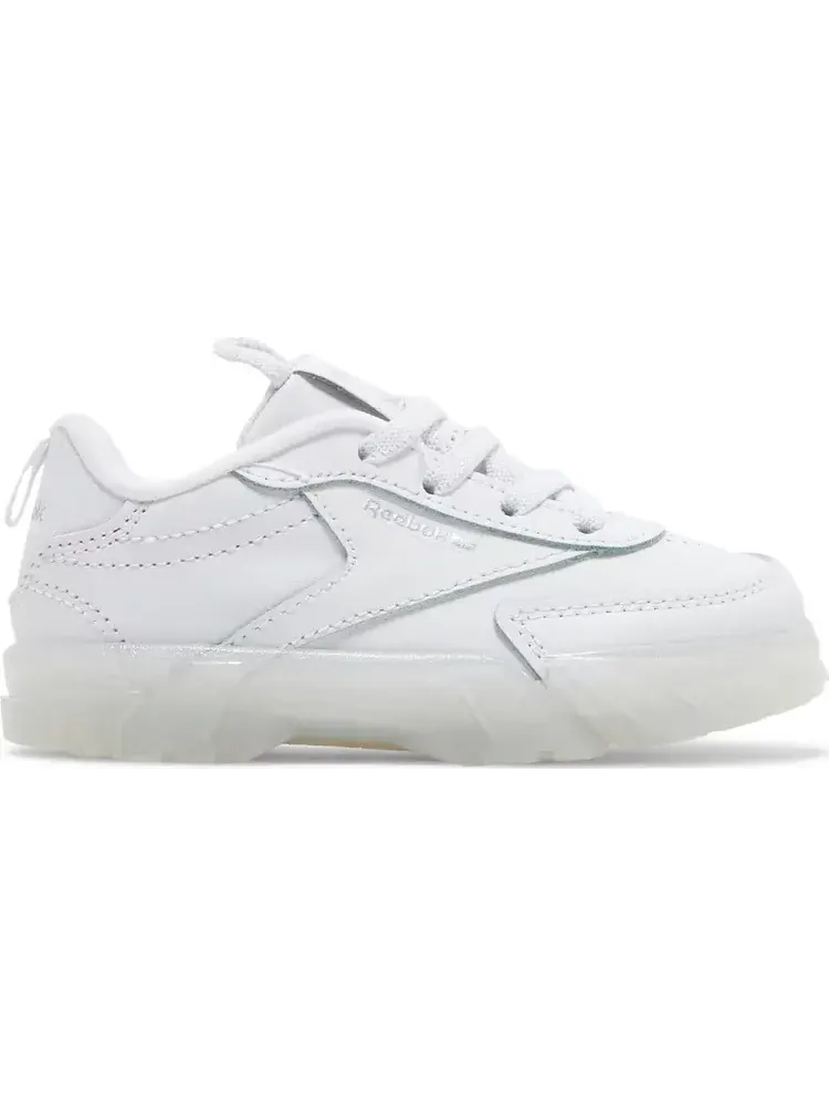 Кроссовки cardi b x club c toddler 'triple white' Reebok — изображение 1 из 8, белый