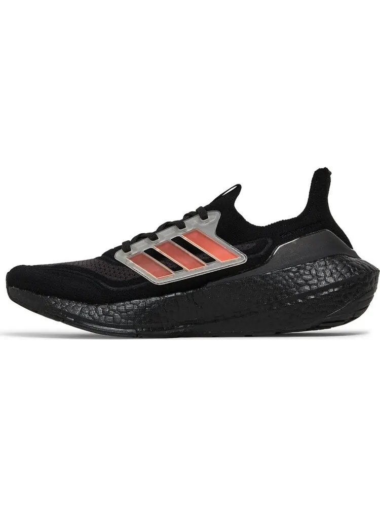 Кроссовки Adidas UltraBoost 21 'Black Iridescent' — изображение 3 из 8, черный