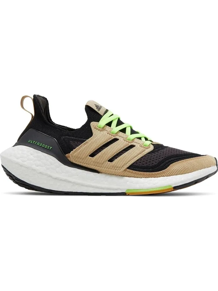 Кроссовки Adidas UltraBoost 21 'Black Beige Tone' — изображение 1 из 8, черный