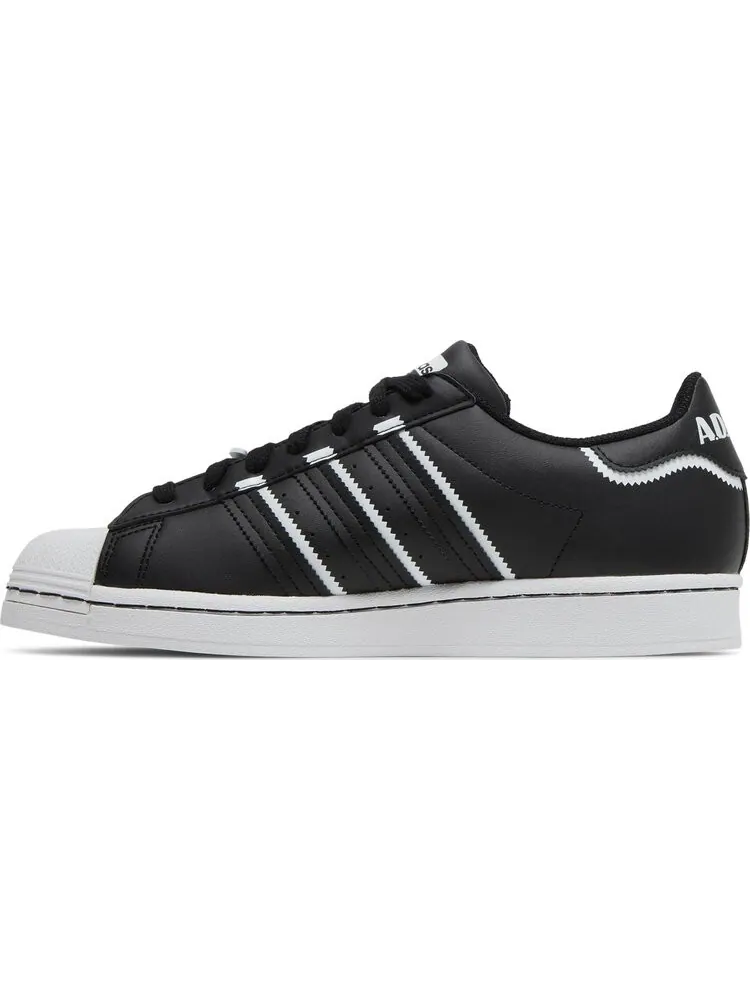 Мужские кроссовки Adidas Superstar — изображение 3 из 8, черный/белый