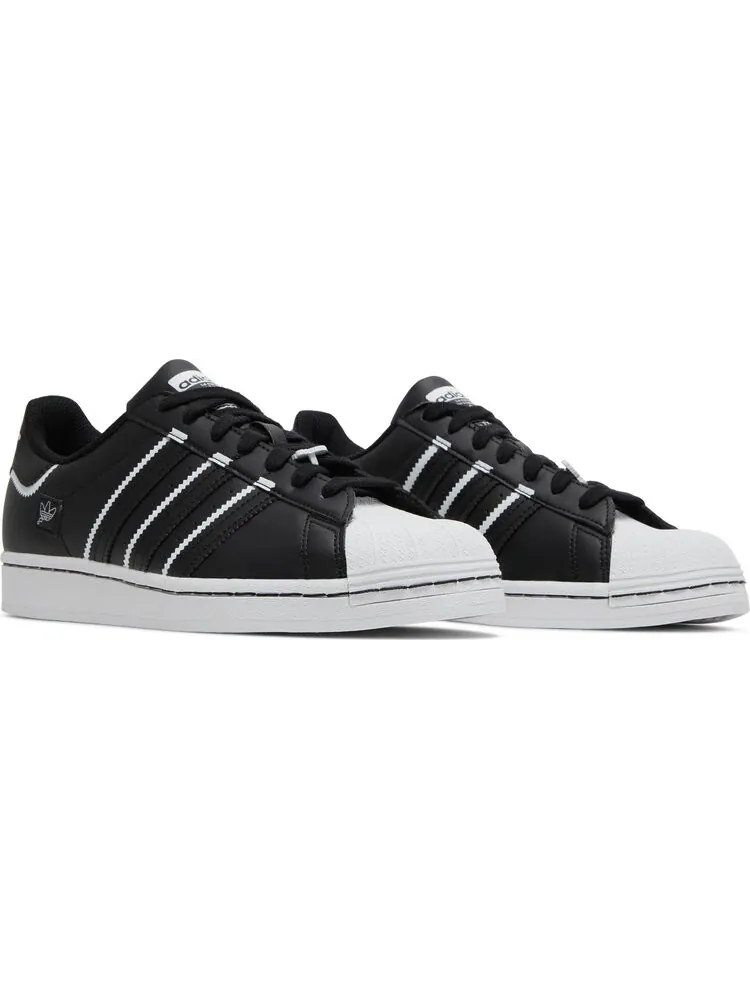 Мужские кроссовки Adidas Superstar — изображение 8 из 8, черный/белый