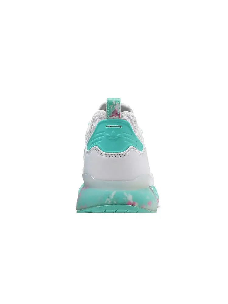 Кроссовки adidas ZX 2K Boost 'White Active Mint' — изображение 8 из 9, белый//розовый