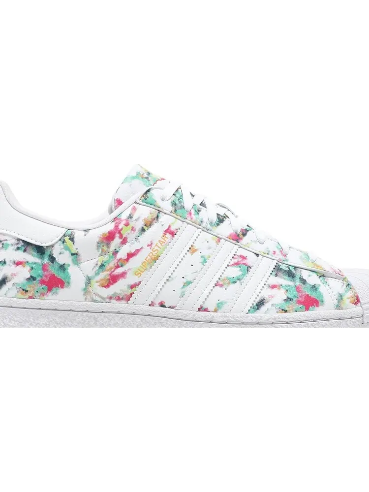 Кроссовки Adidas Superstar 'Watercolor' — изображение 2 из 8, мульти