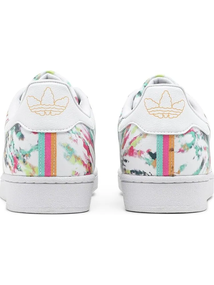 Кроссовки Adidas Superstar 'Watercolor' — изображение 6 из 8, мульти