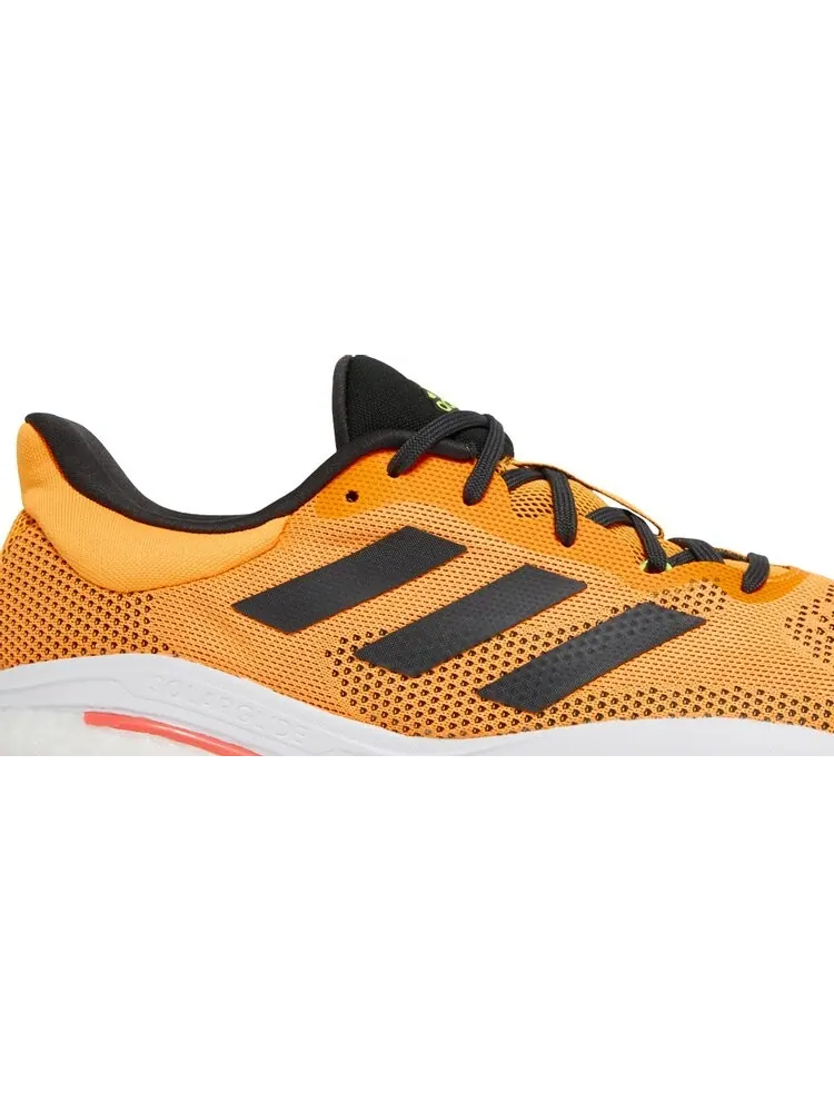 Кроссовки Adidas SolarGlide 5 'Flash Orange Turbo' — изображение 2 из 8, оранжевый