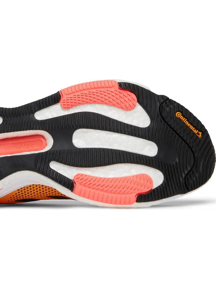 Кроссовки Adidas SolarGlide 5 'Flash Orange Turbo' — изображение 5 из 8, оранжевый