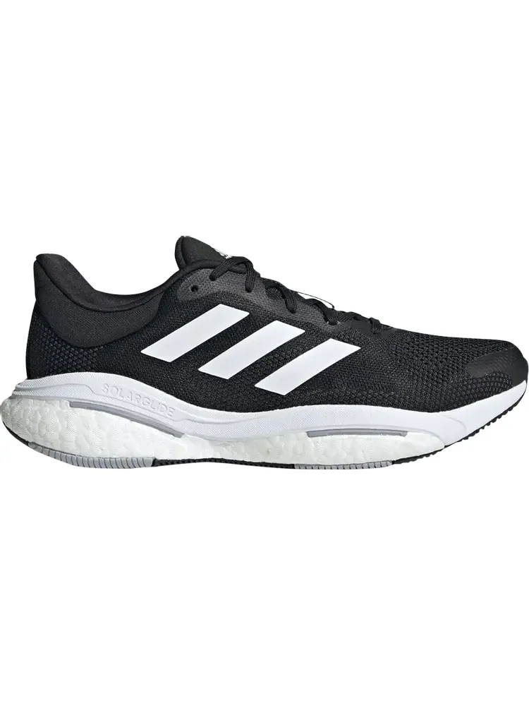 Кроссовки Adidas SolarGlide 5 'Black Grey' — изображение 1 из 1, черный