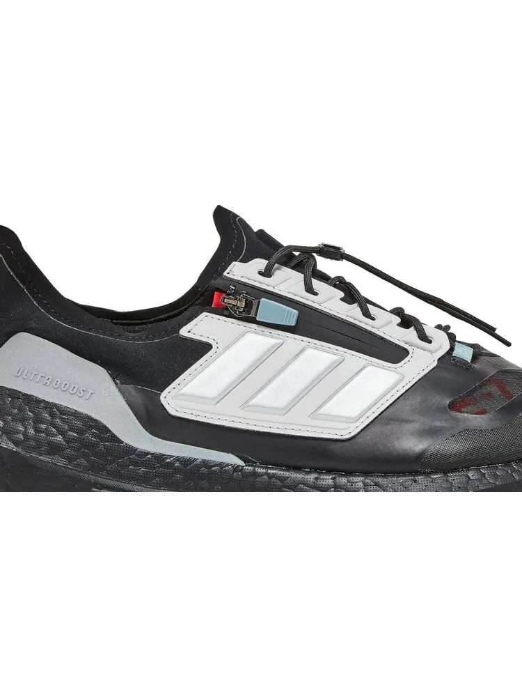 Кроссовки Adidas UltraBoost 21 GTX 'Black Silver Metallic' — изображение 2 из 8, черный