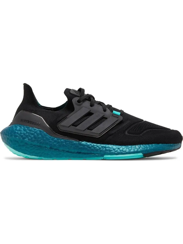 Кроссовки Adidas UltraBoost 22 'Black Mint Rush' — изображение 1 из 8, черный