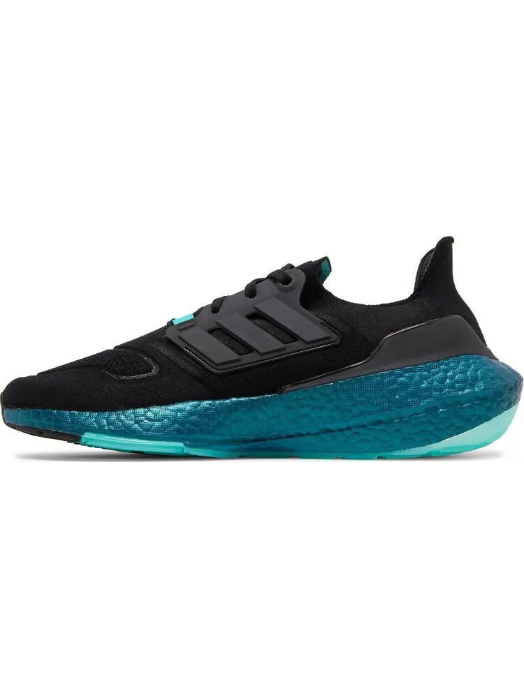 Кроссовки Adidas UltraBoost 22 'Black Mint Rush' — изображение 3 из 8, черный